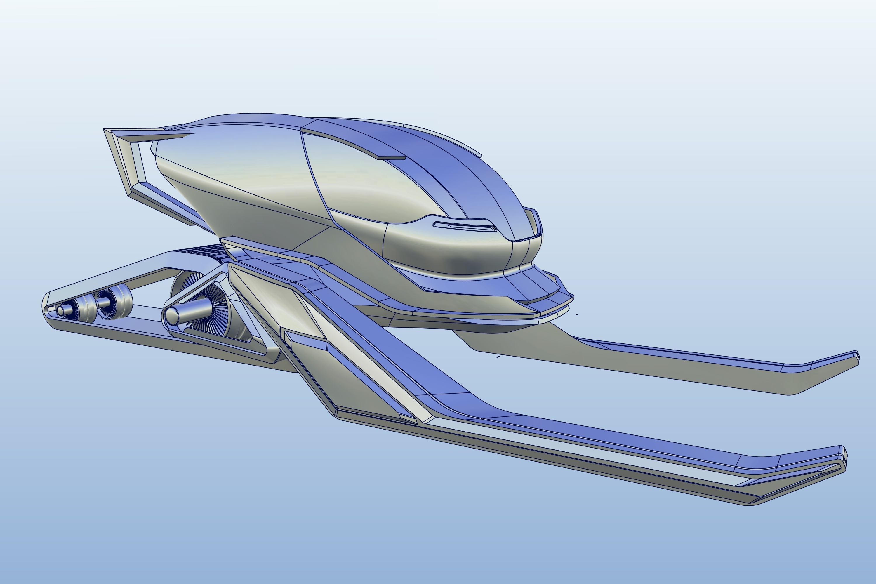 6犀牛建模习作—3|工业/产品|交通工具|卓尔谟丨随意汉化 - 原创作品