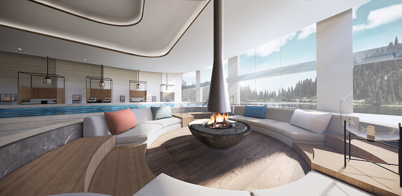 游泳馆设计（图ZMjU5NTcyMDYw） - 商业空间设计 - 站酷设计师王小小小小群原创素材 - 站酷ZCOOL