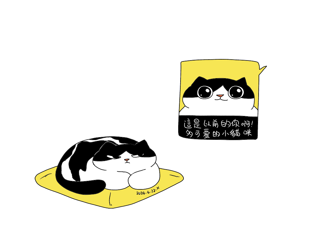 每日一画|猫咪日常第十四弹动图