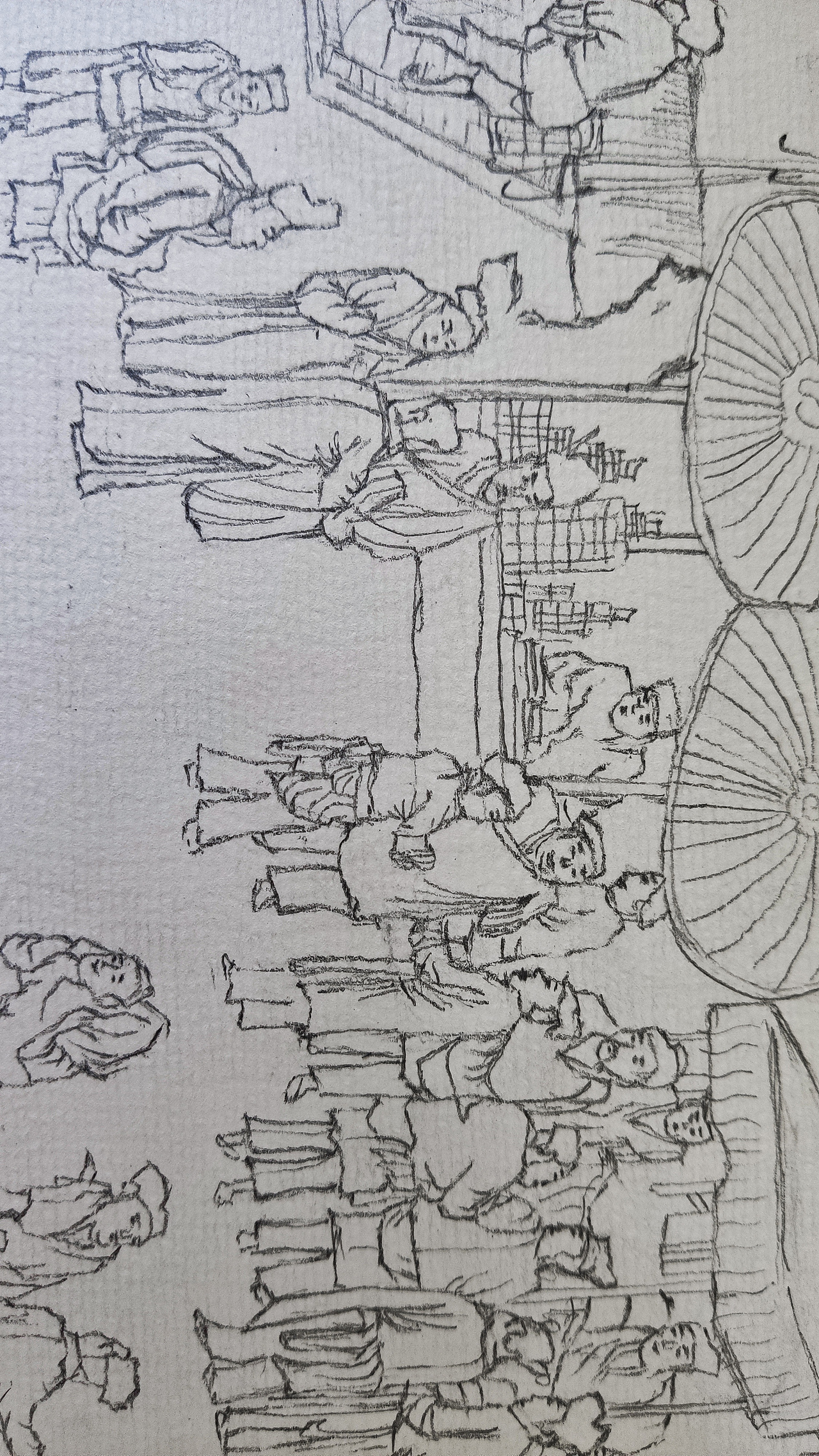 《清明上河图》来图定制绘画（图ZMjE3MTA5OTQ0） - 绘画 - 站酷设计师零零后画痴原创素材 - 站酷ZCOOL
