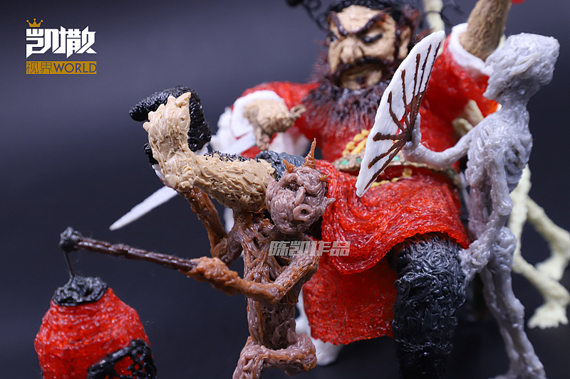 凯撒最新作品《五鬼醉钟馗》