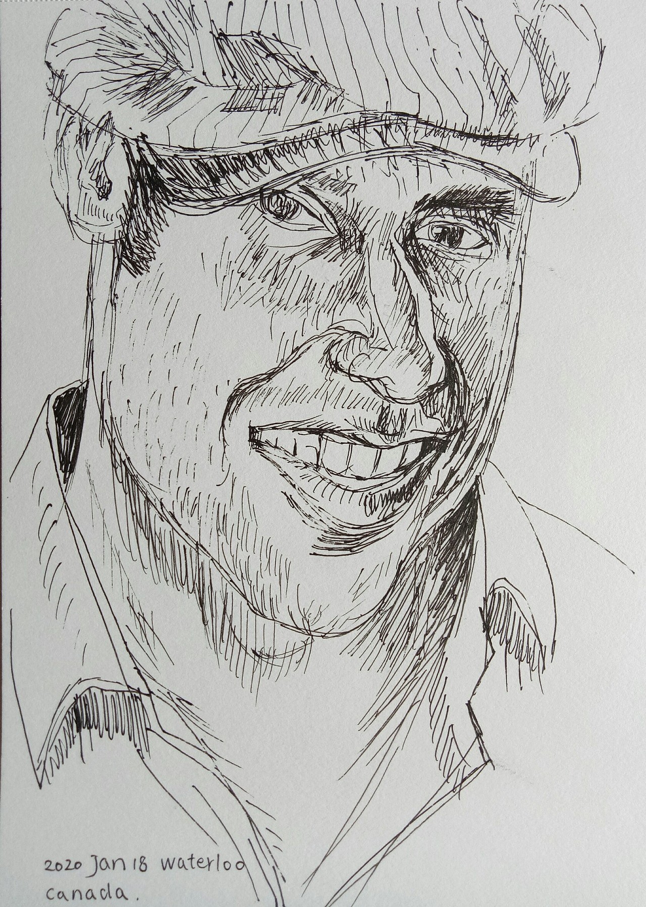 北美人物头像速写（图ZMjA0NjE4NTYw） - 绘画 - 站酷设计师赵子先生原创素材 - 站酷ZCOOL