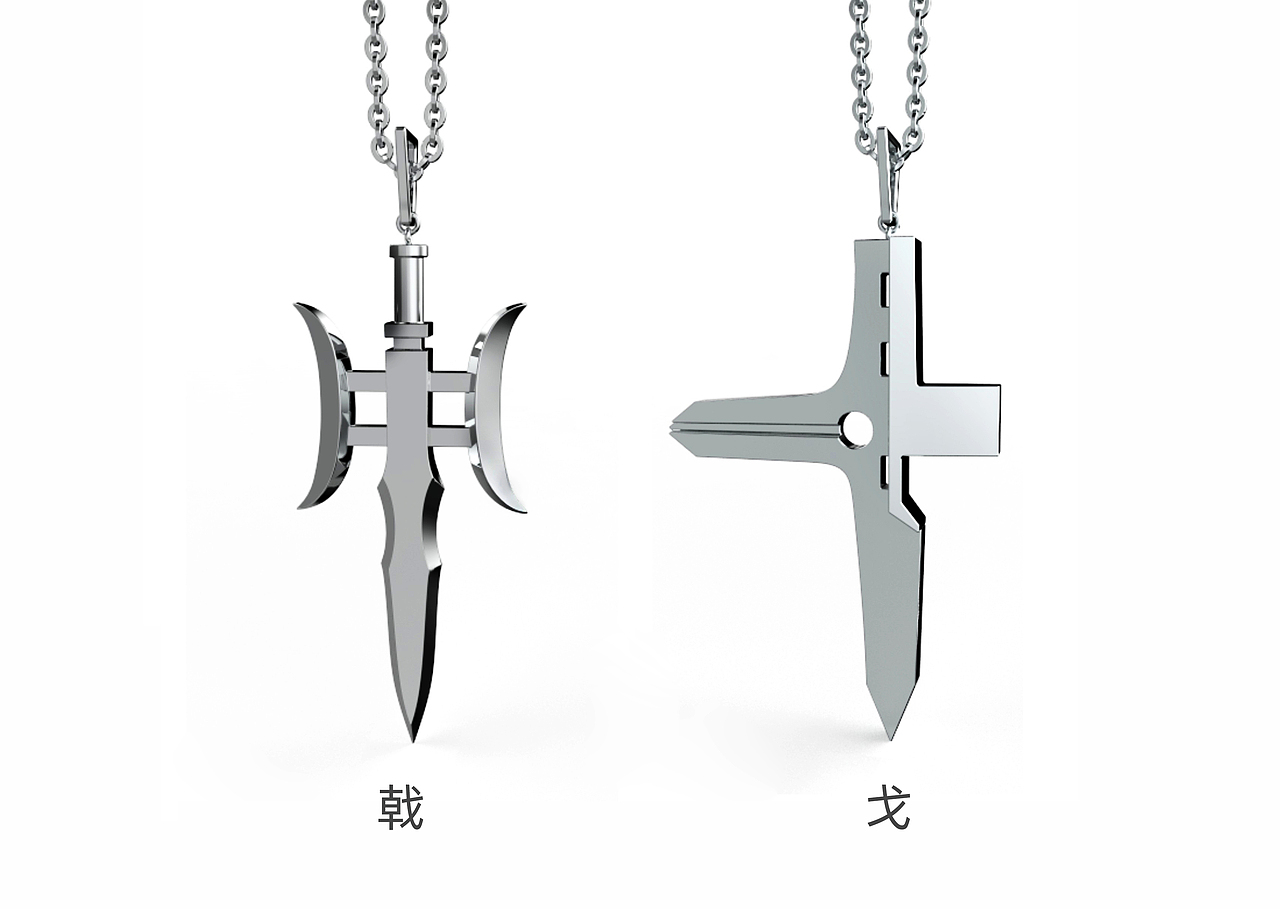 冷兵器系列首饰（一）（图ZMjA3ODEyNjIw） - 生活用品 - 站酷设计师当代首饰设计师原创素材 - 站酷ZCOOL