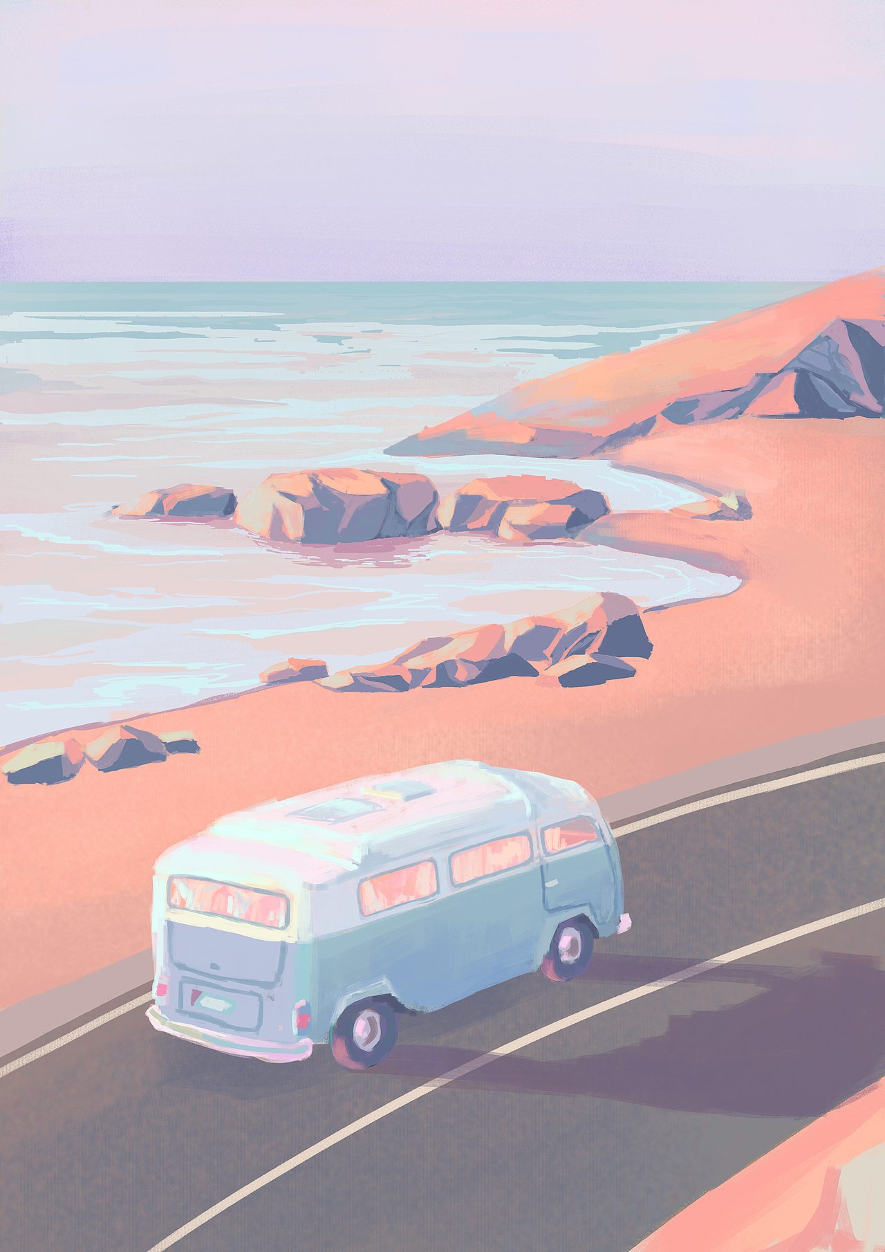 2021下半年原创插画色彩作品小汇总