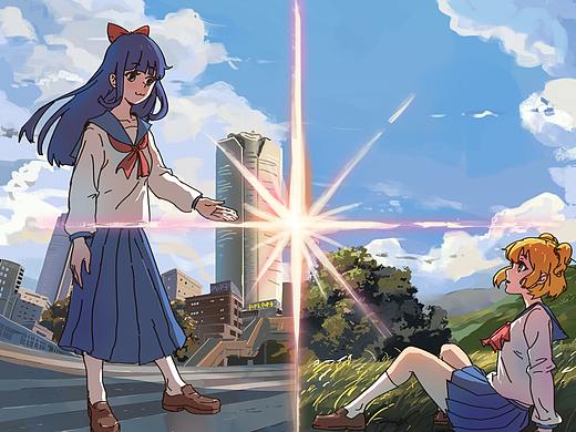 很久很久之前的插畫習(xí)作（個人主頁-ZMzM3NDM3MTI=） - 創(chuàng)作習(xí)作 - 站酷設(shè)計師阿蝦AXIA原創(chuàng)素材 - 站酷ZCOOL