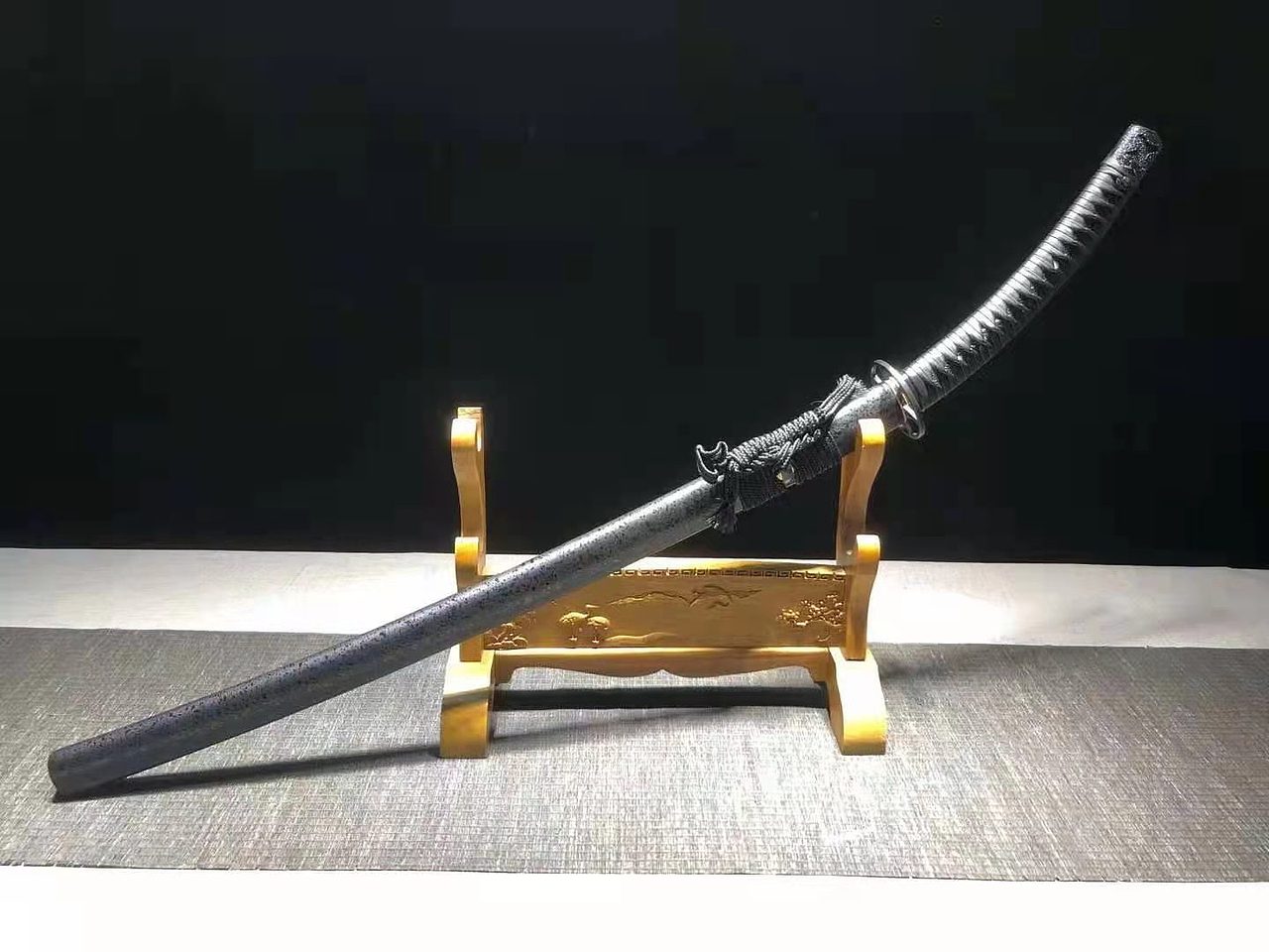 升级加强烧刃版浪客剑心拔刀斋太刀|手工艺|工艺品设计|和风堂美术