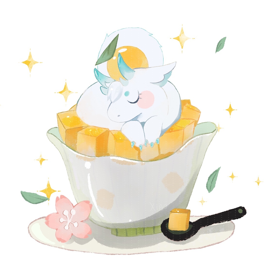 小动物甜点（图ZMjYwMzg2MDc2） - 创作习作 - 站酷设计师Yugina_Xiao原创素材 - 站酷ZCOOL