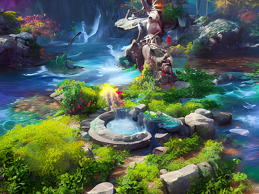 #AI创作实验室#鱼人，召唤师峡谷，魔幻（个人主页-ZNjI2MDgxNzI=） - AI作品 - 站酷设计师Z658144134原创素材 - 站酷ZCOOL