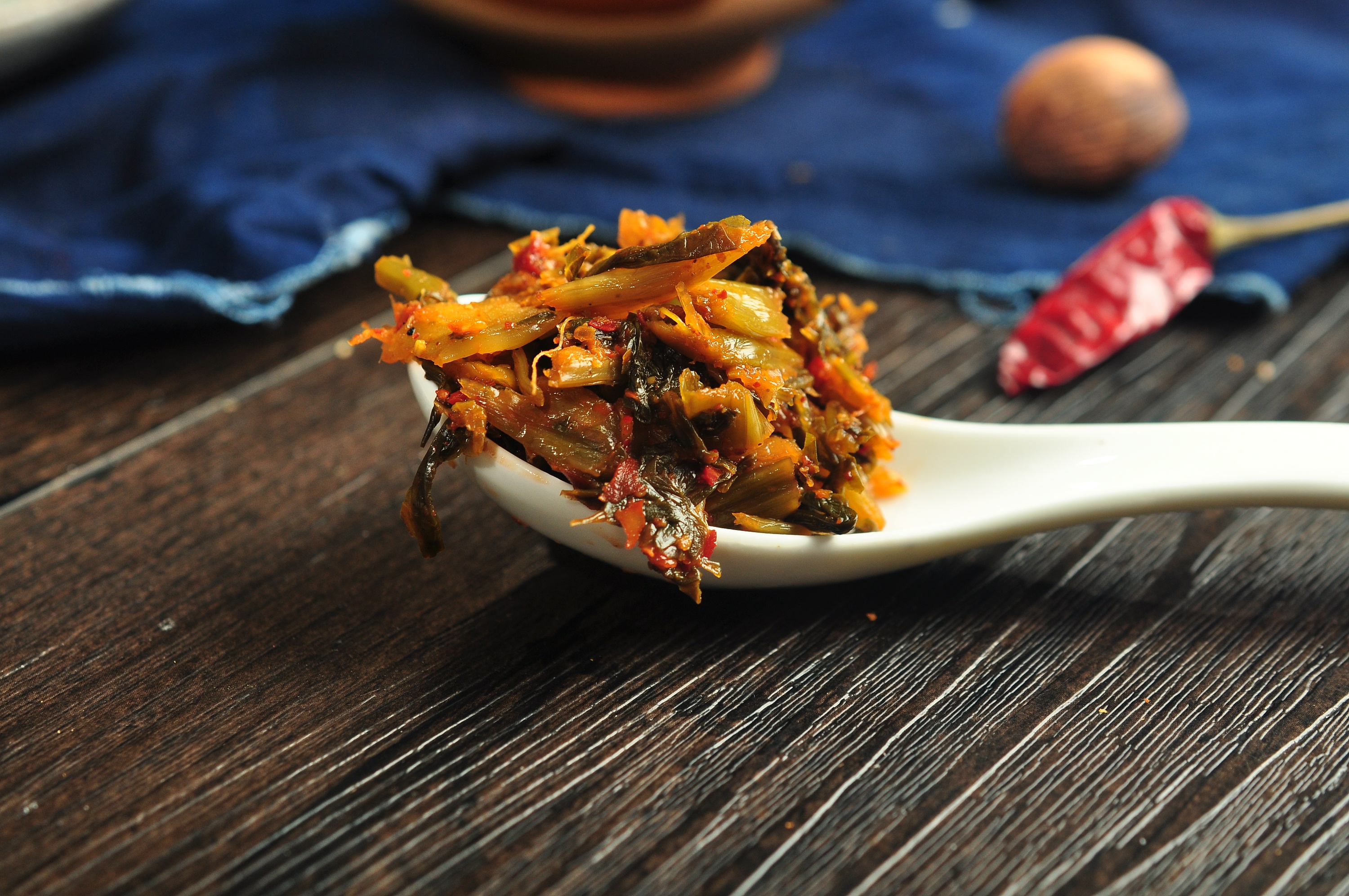 云南酸腌菜 摄影