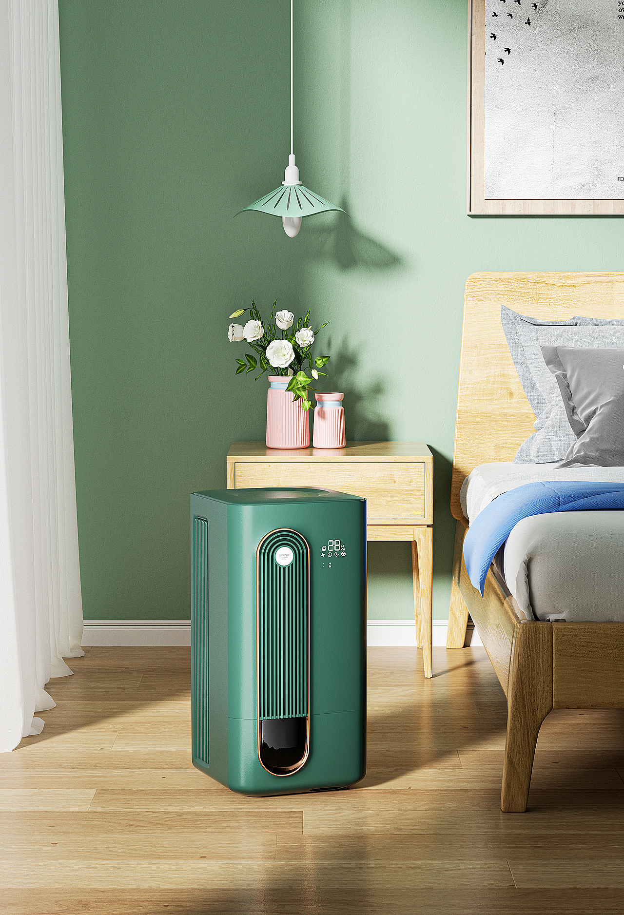 【产品渲染-空气净化器×12】