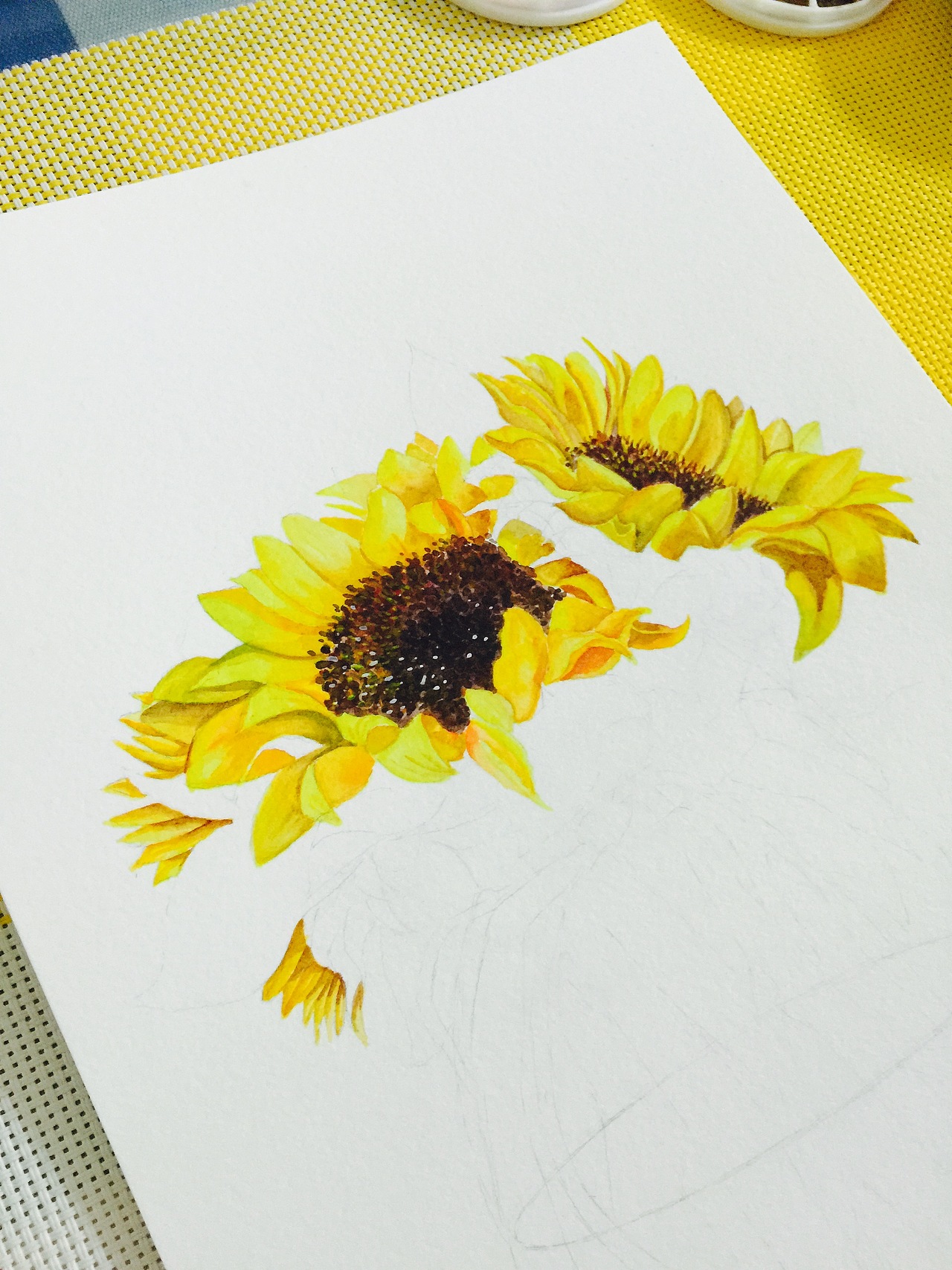 水彩 花卉 手绘 原创作品 大家多多指点（图ZNjg1OTY5MDg=） - 绘画 - 站酷设计师Dream梦孟原创素材 - 站酷ZCOOL