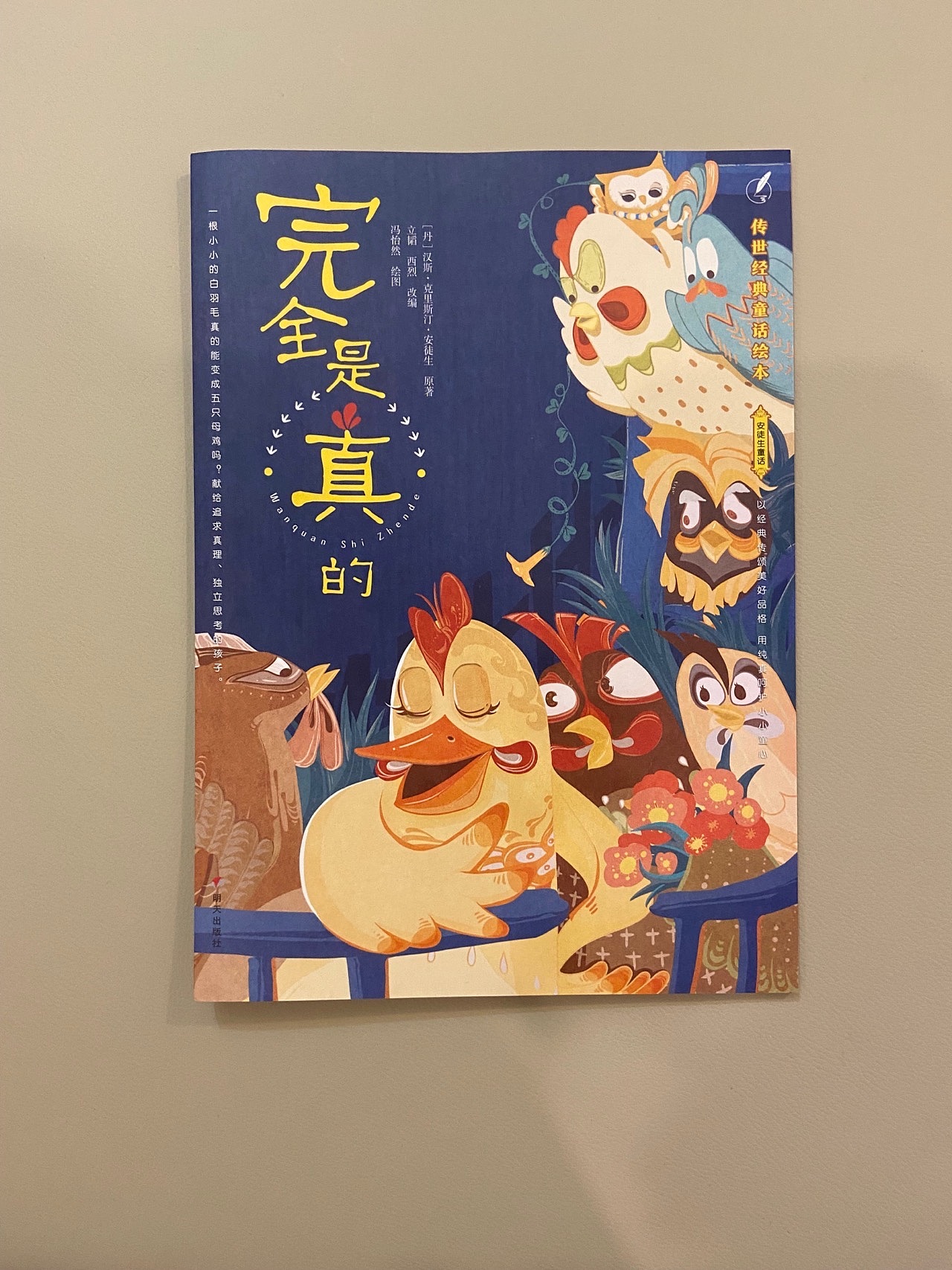 《完全是真的》安徒生童话绘本