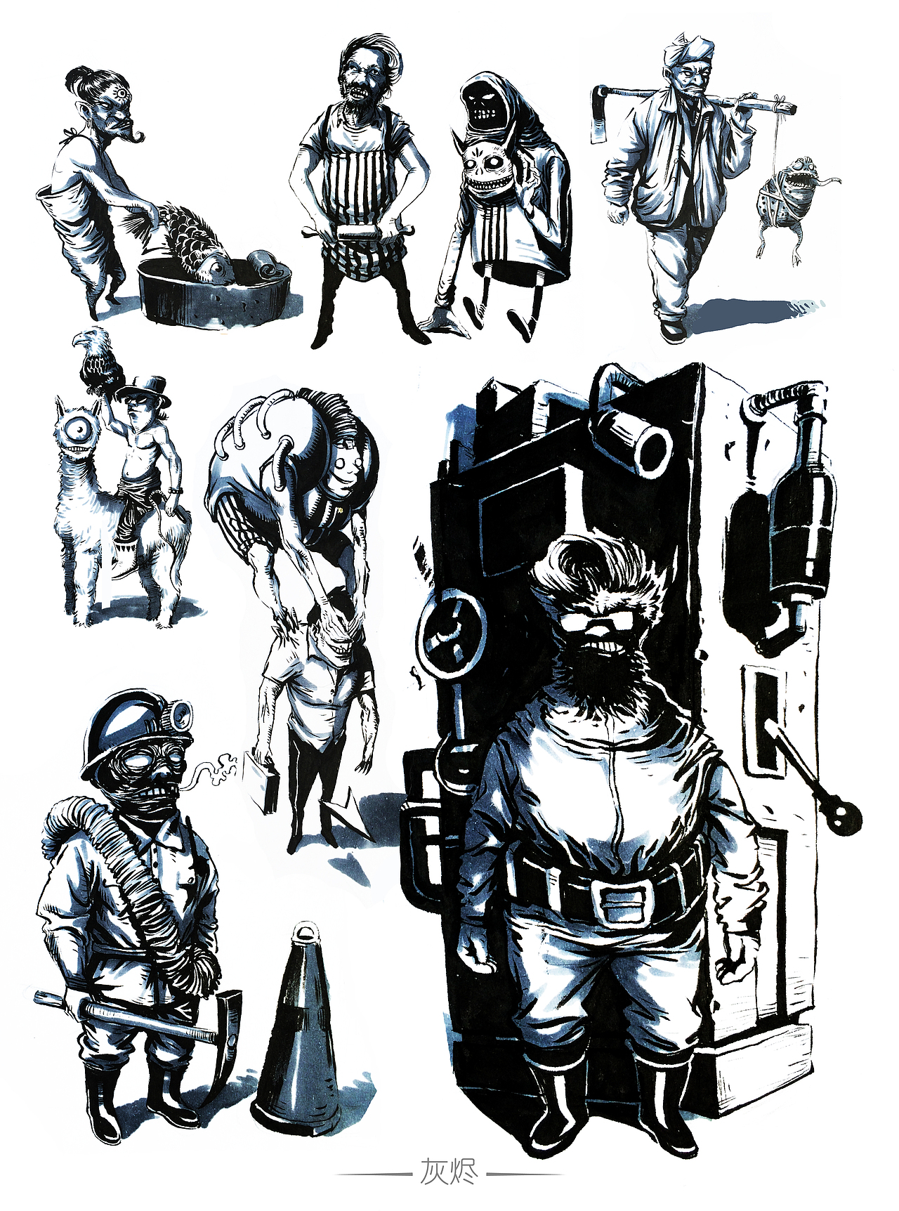 插画作品（图ZMTA5ODg0OTky） - 新锐潮流插画 - 站酷设计师怪力乱涂原创素材 - 站酷ZCOOL