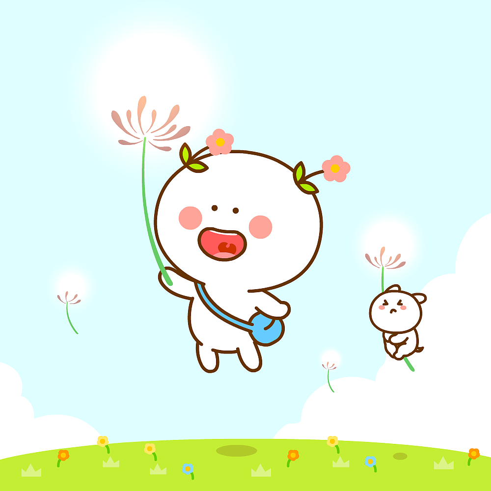 二花 微信表情 动漫 卡通      壁纸