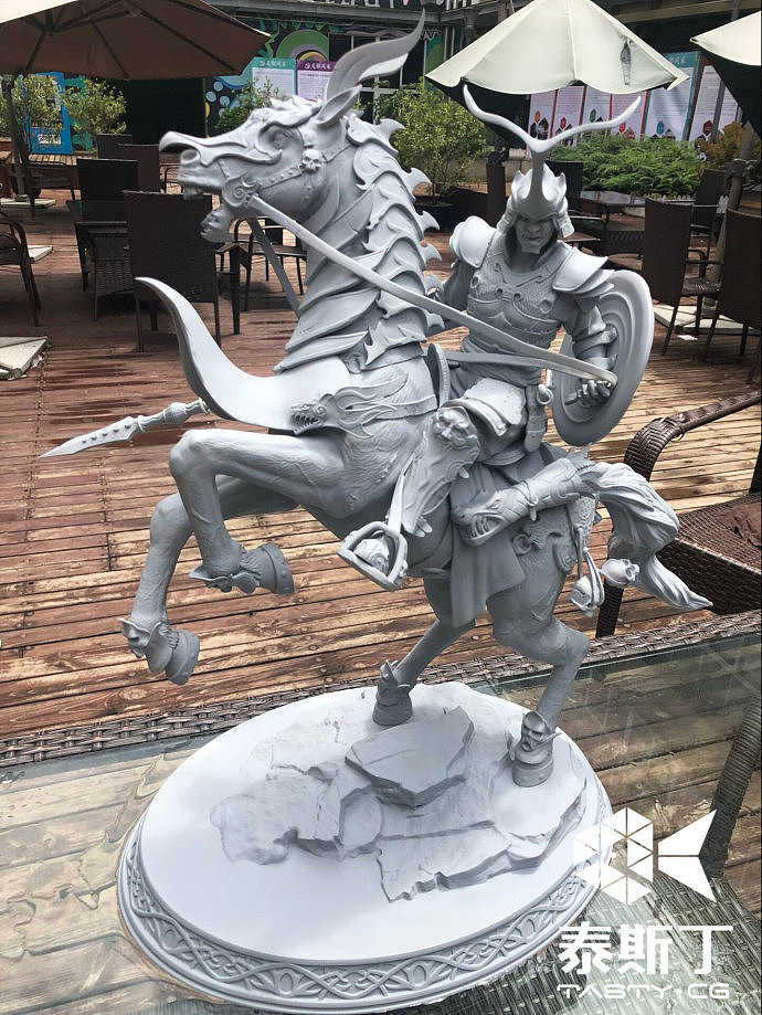 泰斯丁学员作品《Knight》3d打印