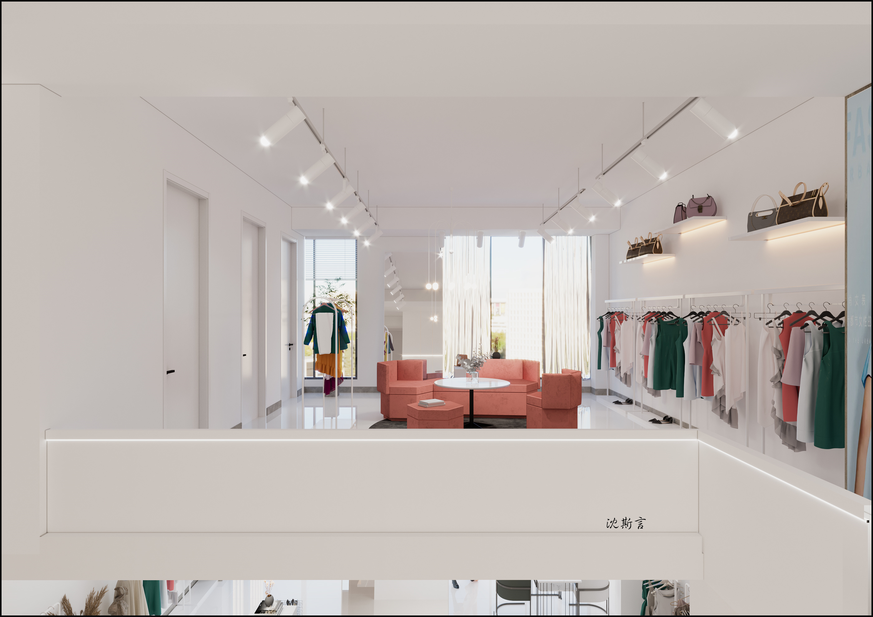 服装店|空间|商业空间设计|沈沈沈斯言 - 原创作品 - 站酷 (zcool)