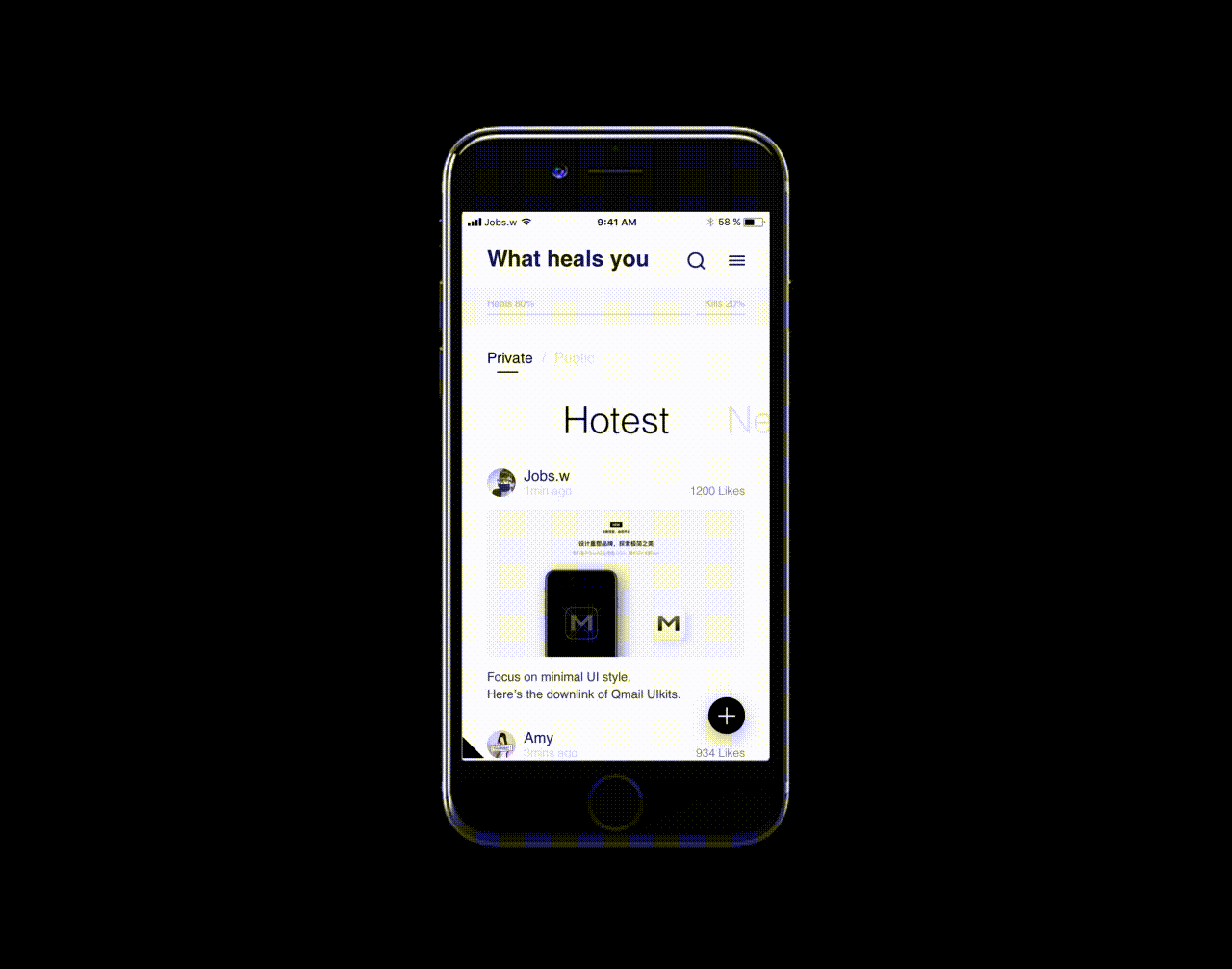 Mooood App Design（图ZODg1OTA1ODQ=） - APP界面 - 站酷设计师王涵洋原创素材 - 站酷ZCOOL