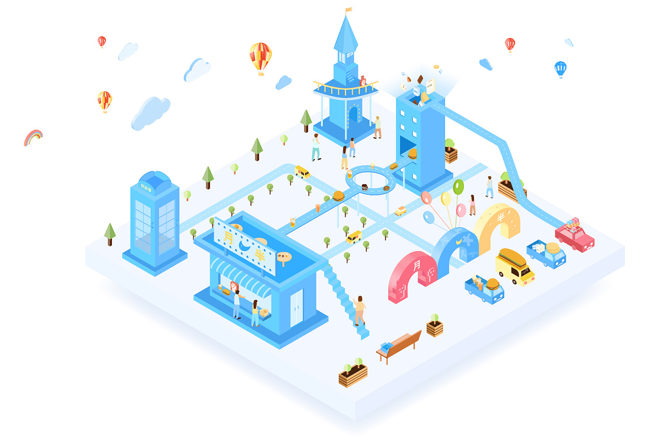 2.5d习作|插画|创作习作|ttangjing - 原创作品 - 站酷 (zcool)