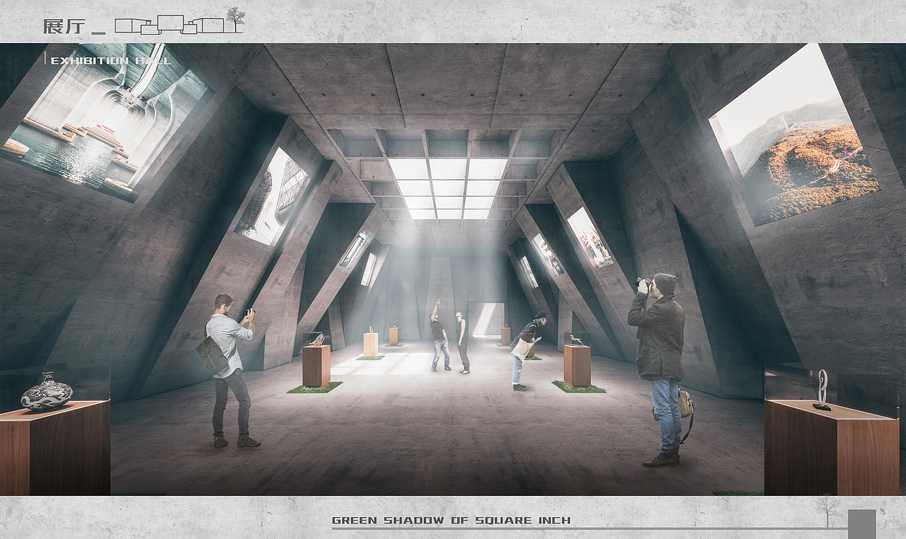 《方寸绿影—梅岭社区活动中心概念方案》