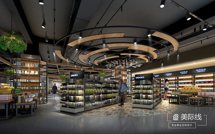 作品案例|超市百货设计——广东港湾百货(阳江店)（图ZMTIwODg5ODY0） - 建筑设计 - 站酷设计师美际线商业设计原创素材 - 站酷ZCOOL