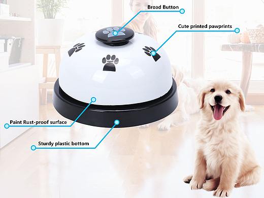 亚马逊主图-宠物按铃