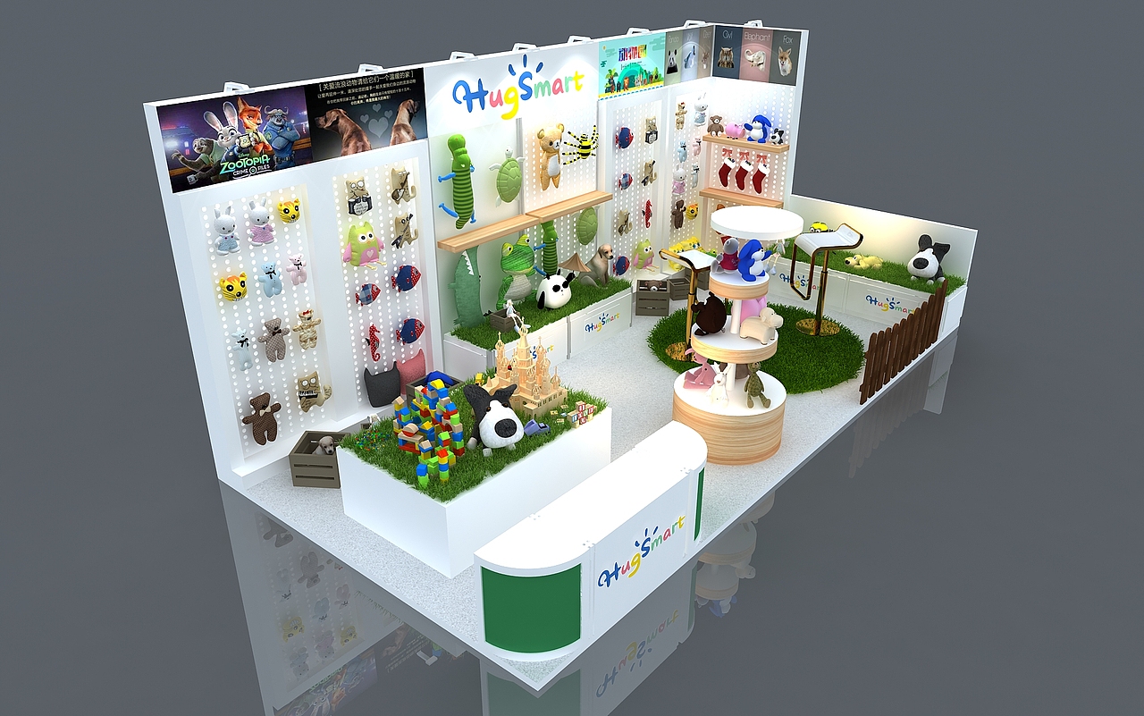 宠物用品展 展位 展会（图ZMTkxOTg3OTQw） - 其他三维 - 站酷设计师A小余原创素材 - 站酷ZCOOL
