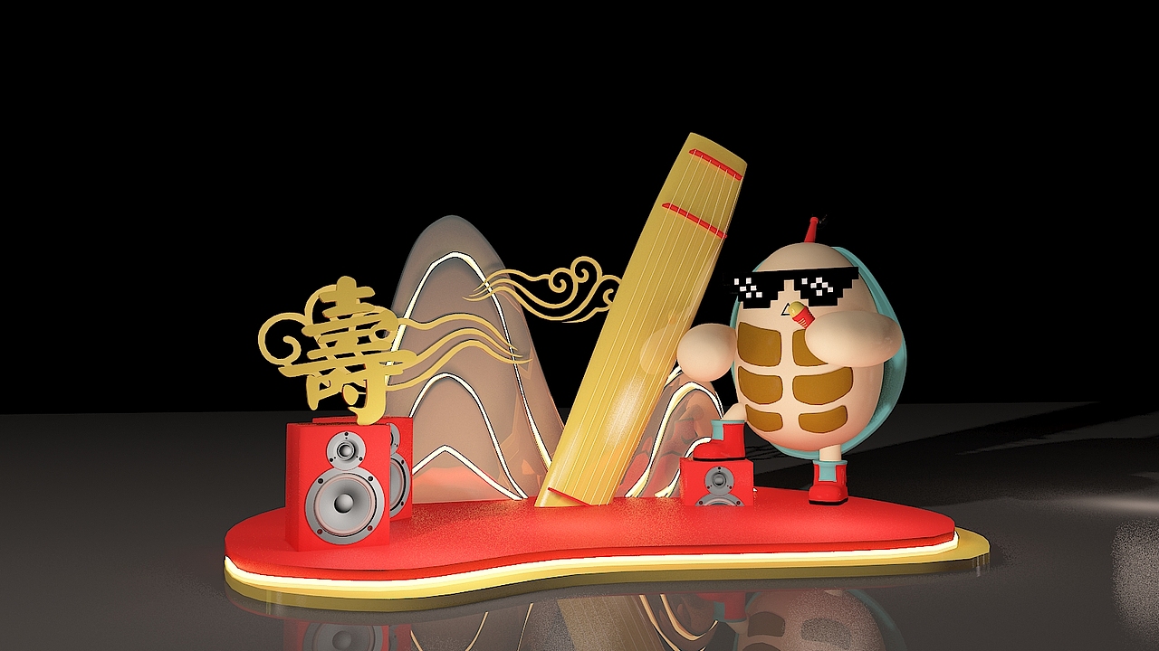 美陈网金奖作品之一好物江湖