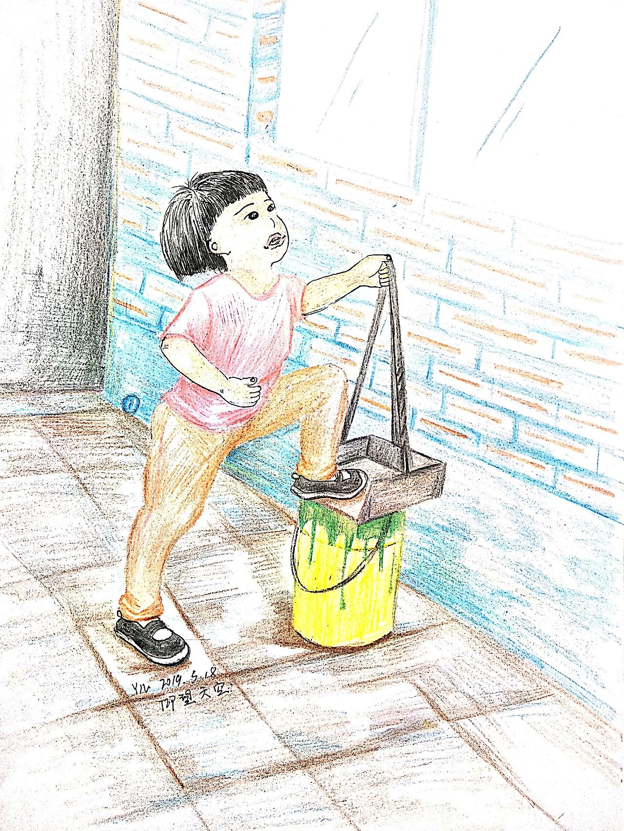 《品一 · 日常》（图ZMTU5NDczMzA4） - 绘画 - 站酷设计师一点艺术原创素材 - 站酷ZCOOL