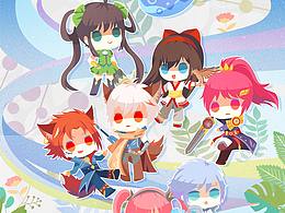 王者Q版同人插画