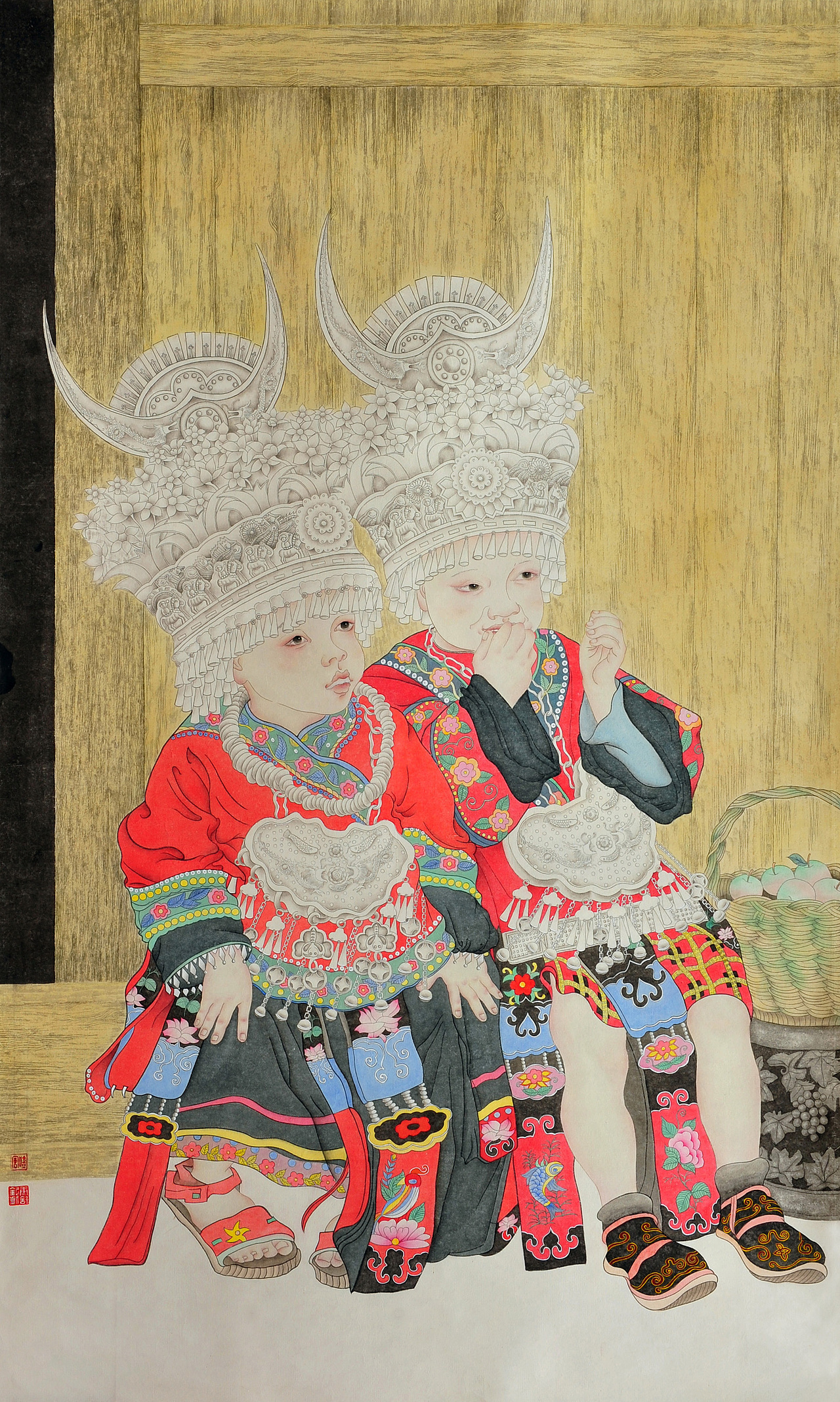 工笔（图ZMTU2NDEzOTI4） - 绘画 - 站酷设计师lanpangzzi原创素材 - 站酷ZCOOL