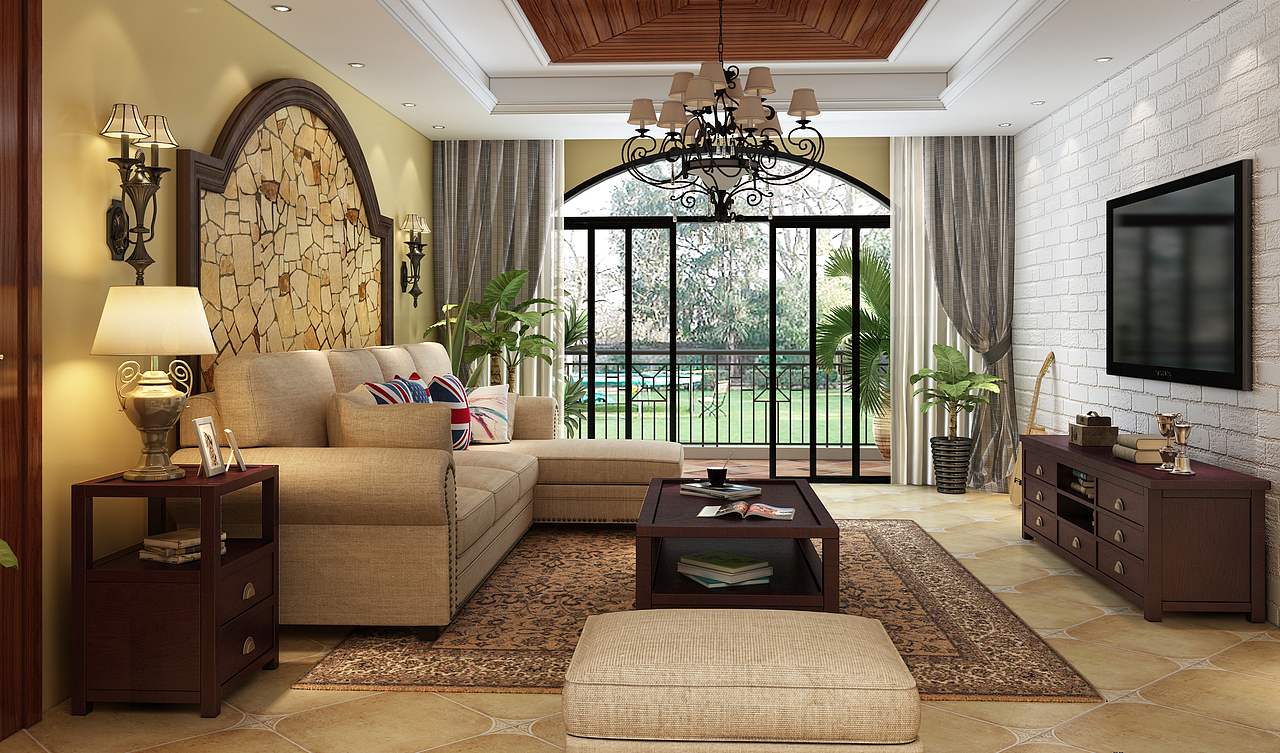 美式沙发，美式家具， 家具3D设计（图ZMzU5Mjk3ODg=） - 生活用品 - 站酷设计师艺帮设计原创素材 - 站酷ZCOOL