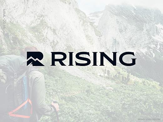 户外登山logo设计飞机稿