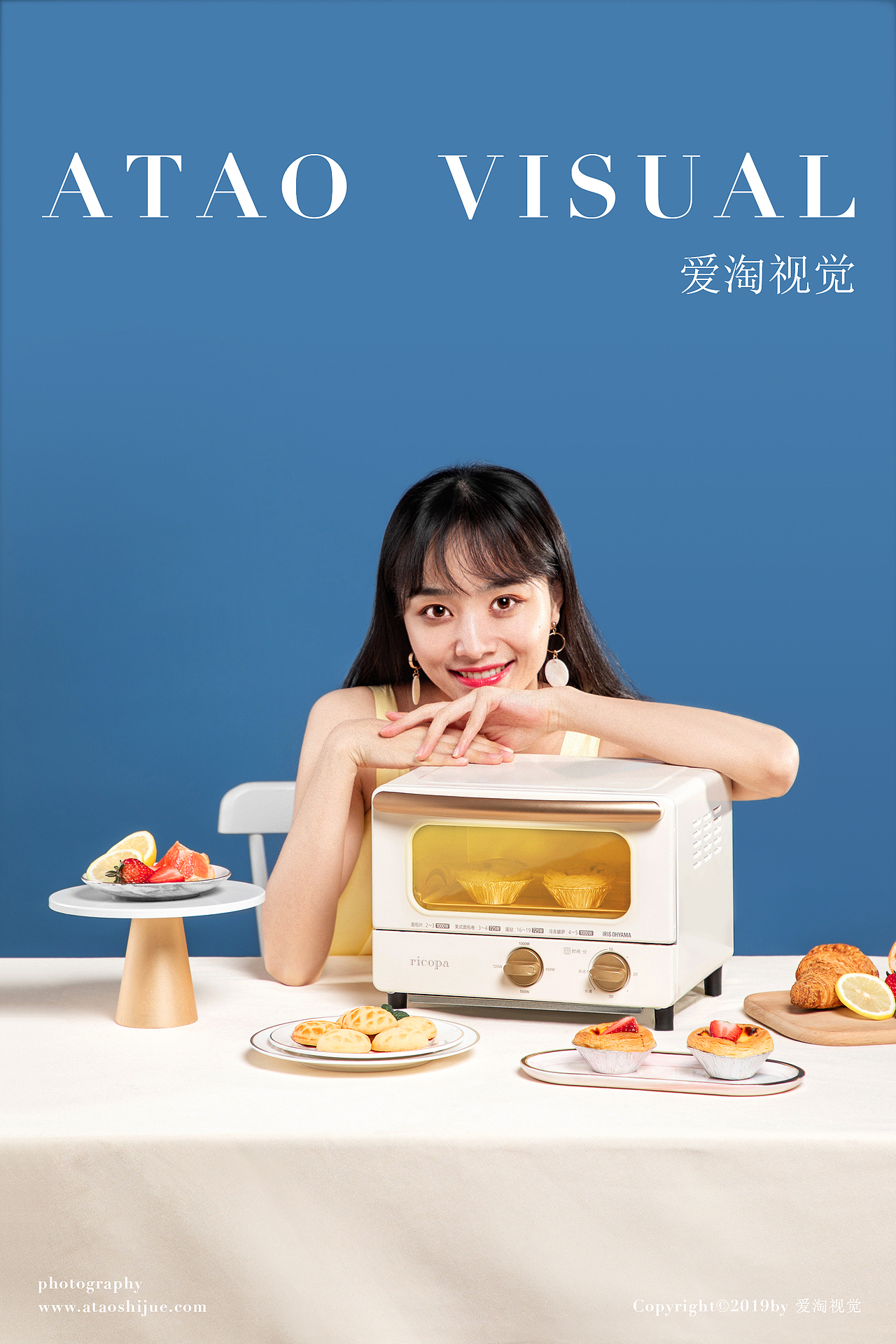 烤箱 烤箱模特拍摄 家居小电器 | 凡仟文化（图ZMjAzMzc4OTQ0） - 产品摄影 - 站酷设计师凡仟文化原创素材 - 站酷ZCOOL