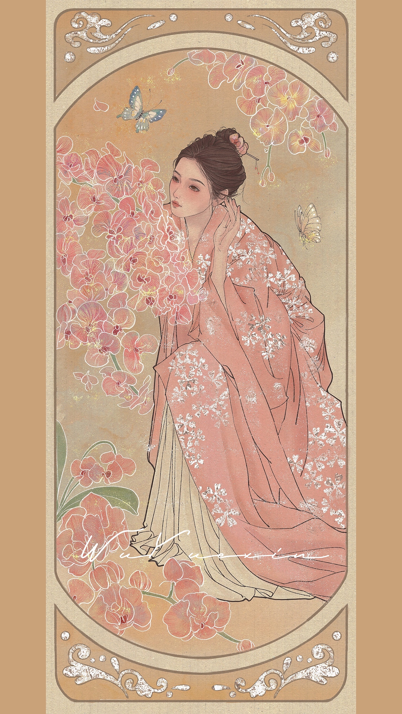花神（图ZMzAyOTk4NjI4） - 商业插画 - 站酷设计师小Wu吃饱了原创素材 - 站酷ZCOOL