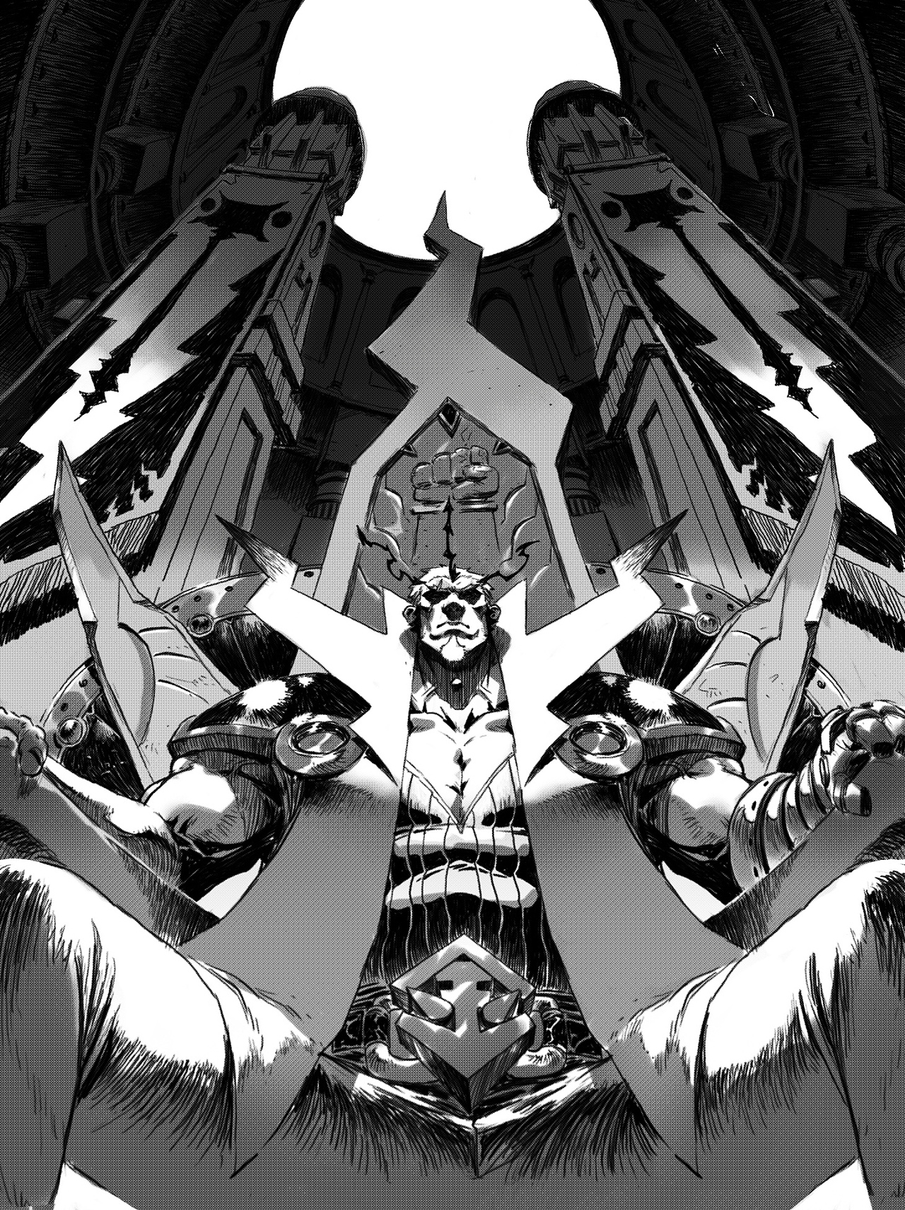 黑边白牧 《KING》第一幕 