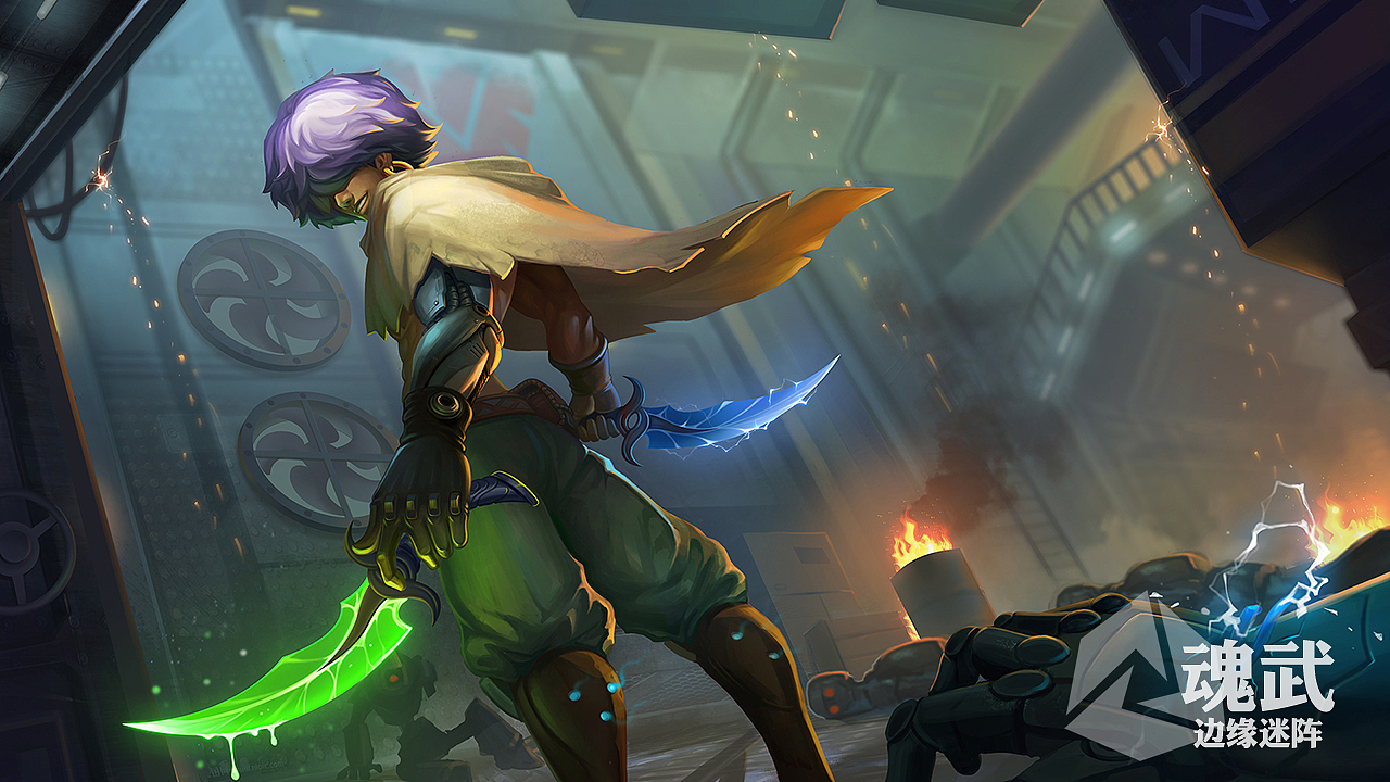 魂武首屏插画（图ZMTM0MjI5MzYw） - 商业插画 - 站酷设计师彭刚原创素材 - 站酷ZCOOL