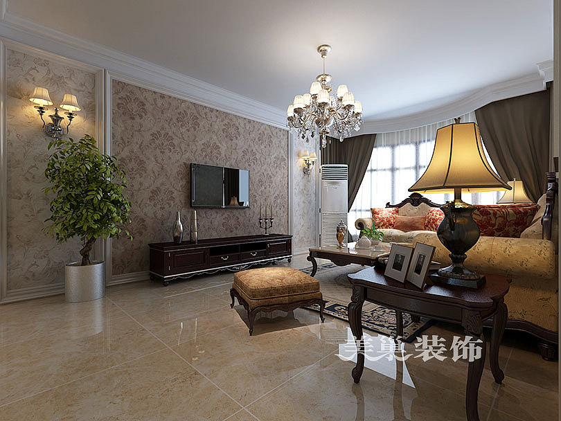 逸品香山110平美式田园风 爱上别致风情雅居