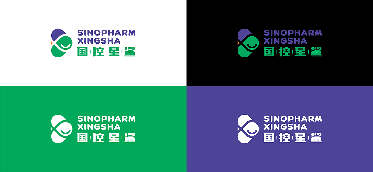 【凭星而来 鲨耀新生】呵护健康 · 创造价值—标志设计（图ZMjk3MDYzODQ4） - Logo - 站酷设计师视觉种子品牌设计原创素材 - 站酷ZCOOL