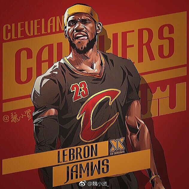 NBA篮球插画集湖人科比骑士詹姆斯勇士库里,美漫写实