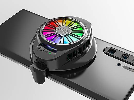 手机散热器主图、包装、详情设计