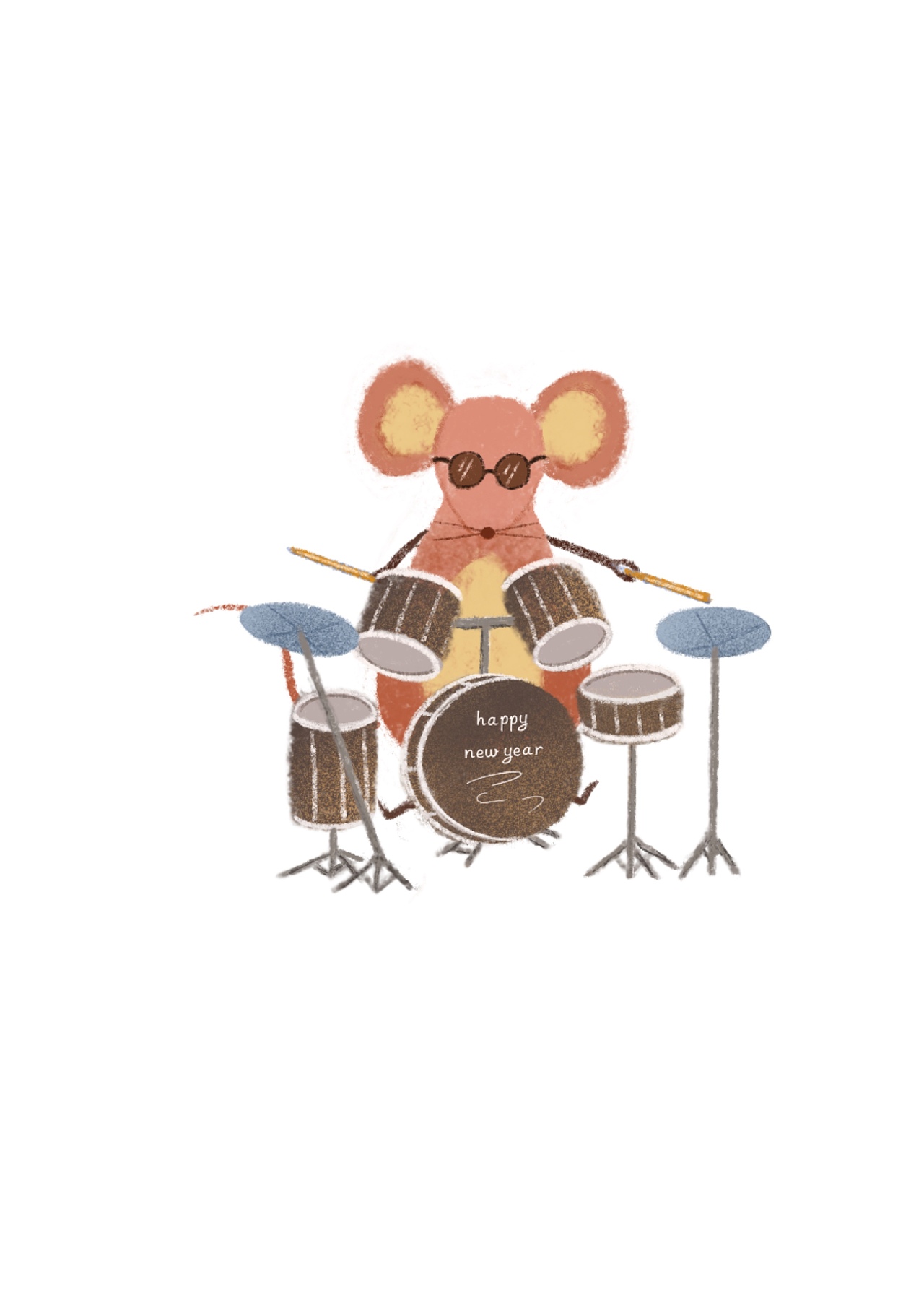 鼠年原创插画（图ZMTk3MDgwNjc2） - 儿童插画 - 站酷设计师肉松蛋黄酱原创素材 - 站酷ZCOOL