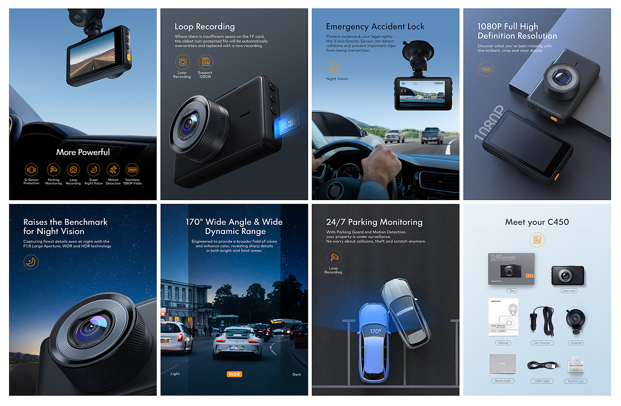 【2021年作品总结】亚马逊视觉设计/keyshot