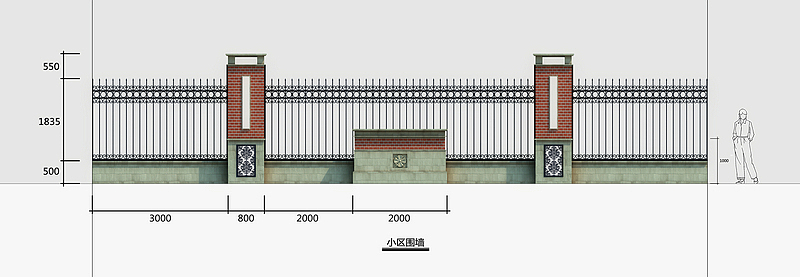 2012年做的一套小区导视系统