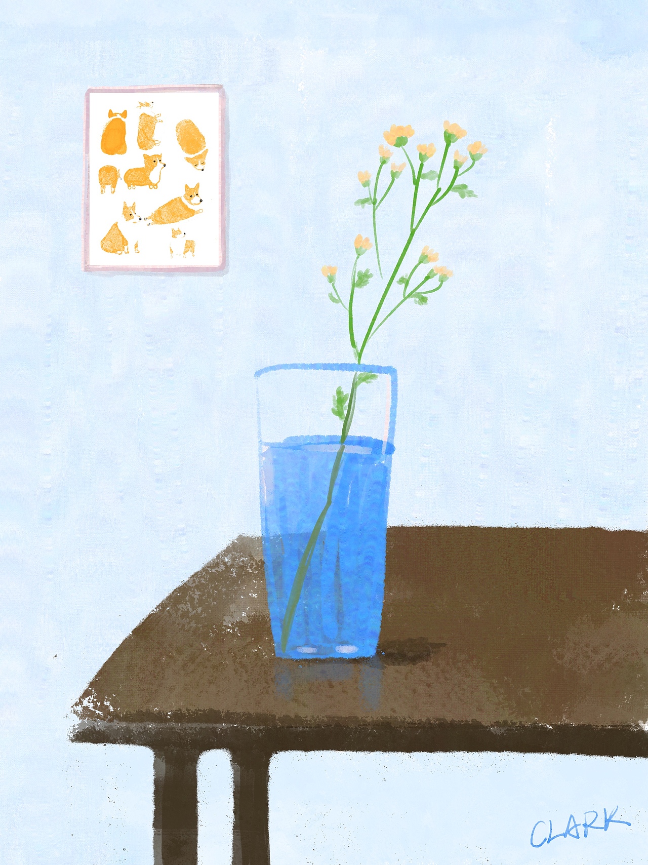 人生一世，草木一秋（图ZMjU4MTYwMjQ4） - 艺术插画 - 站酷设计师猛犸Clark原创素材 - 站酷ZCOOL
