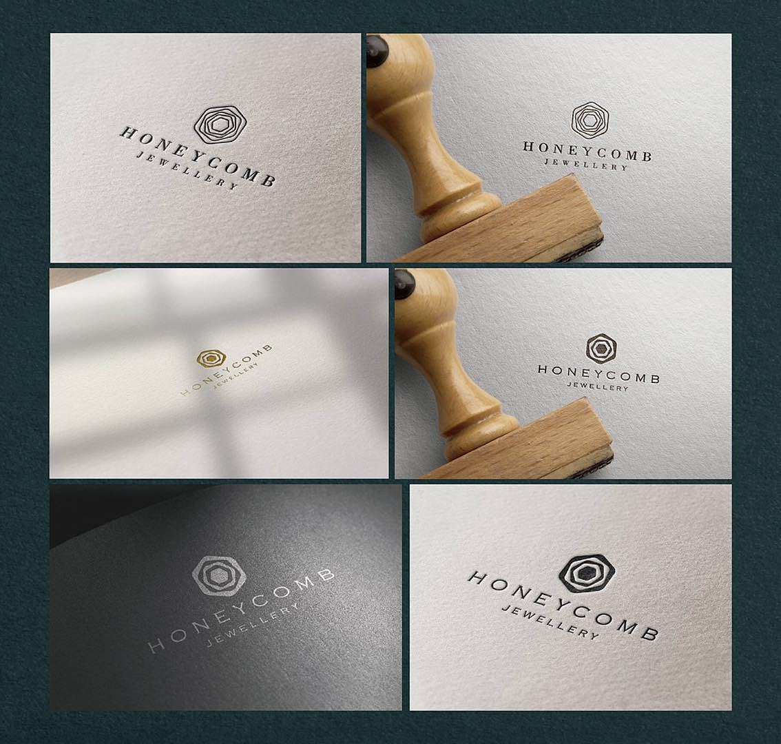 蜂巢珠宝品牌形象设计（图ZOTkwOTcwNTY=） - Logo - 站酷设计师Jerry家睿原创素材 - 站酷ZCOOL
