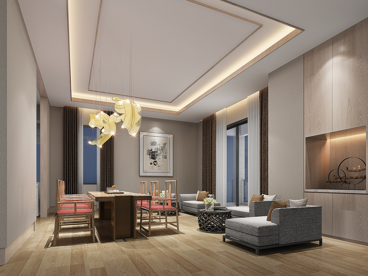 潮汕家装住宅（图ZMTM0MjgxOTMy） - 家装设计 - 站酷设计师好一个色计师原创素材 - 站酷ZCOOL