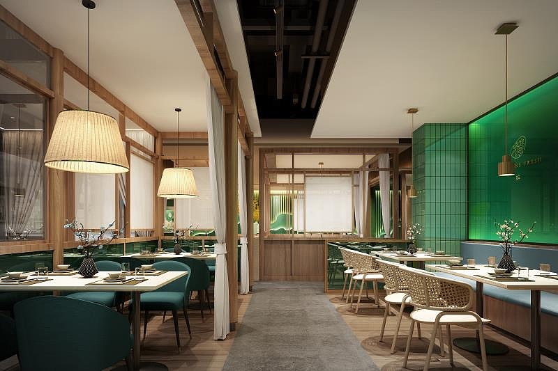 四季荷塘/餐饮品牌设计/餐饮空间设计
