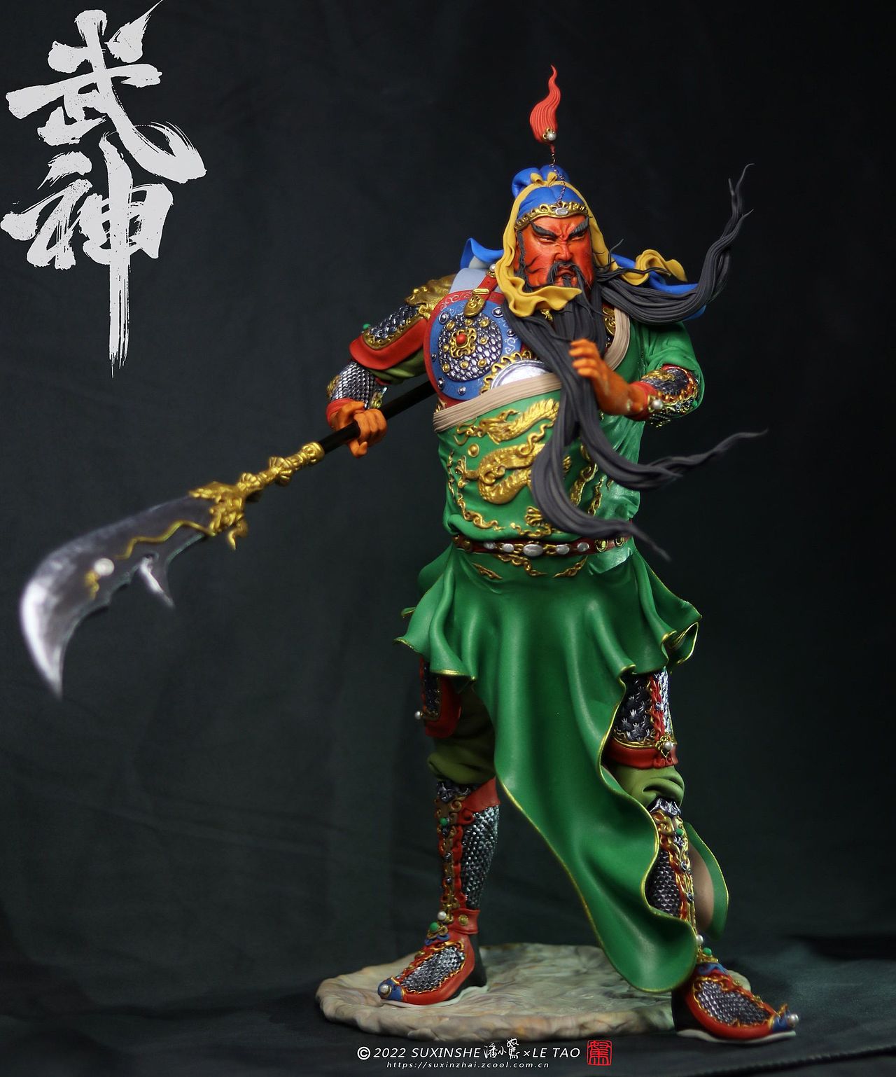 塑新社模玩手捏粘土手办人偶致敬三国【塑新社潘纪坤】