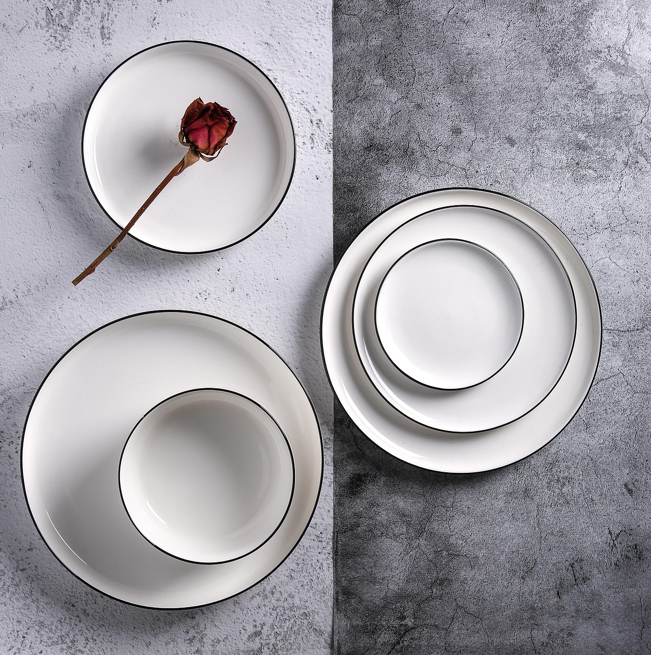 白色系列陶瓷餐具（图ZMTcwOTE1MzA4） - 产品摄影 - 站酷设计师逆光视觉摄影原创素材 - 站酷ZCOOL