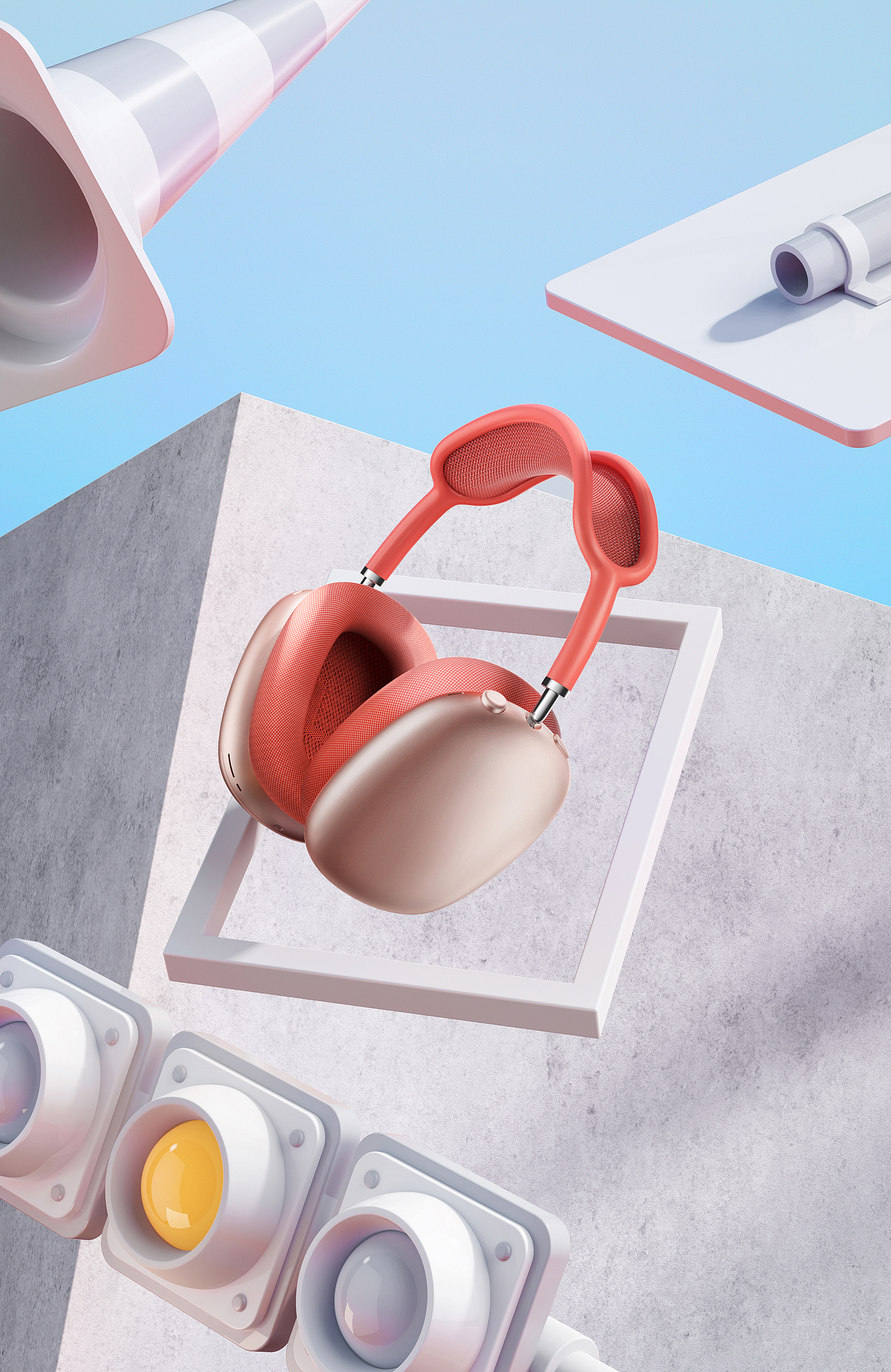 【2021渲染Apple系列合集】（图ZMjUyODI3MTA4） - 产品 - 站酷设计师唐三喵原创素材 - 站酷ZCOOL